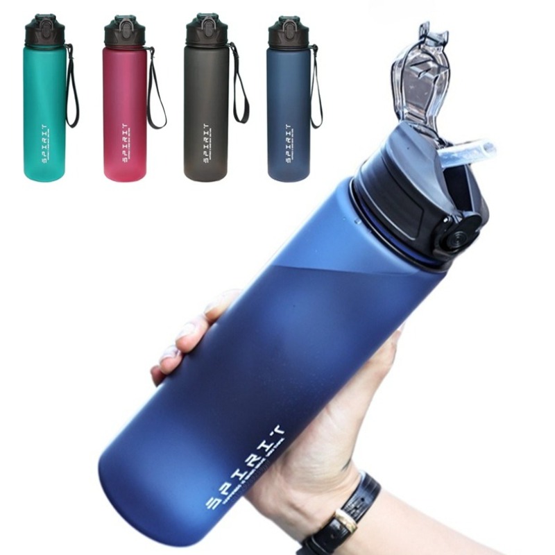 Camping Cooking Pot Large - 750ml Sports Water Bottle with Straw