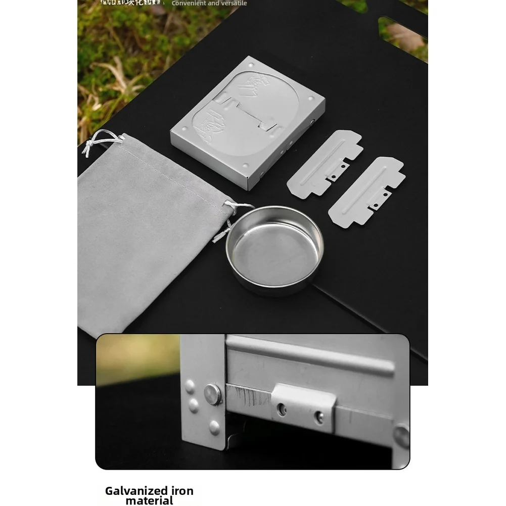 Camping Cooking Fuel - Portable Foldable German Solid Fuel Stove