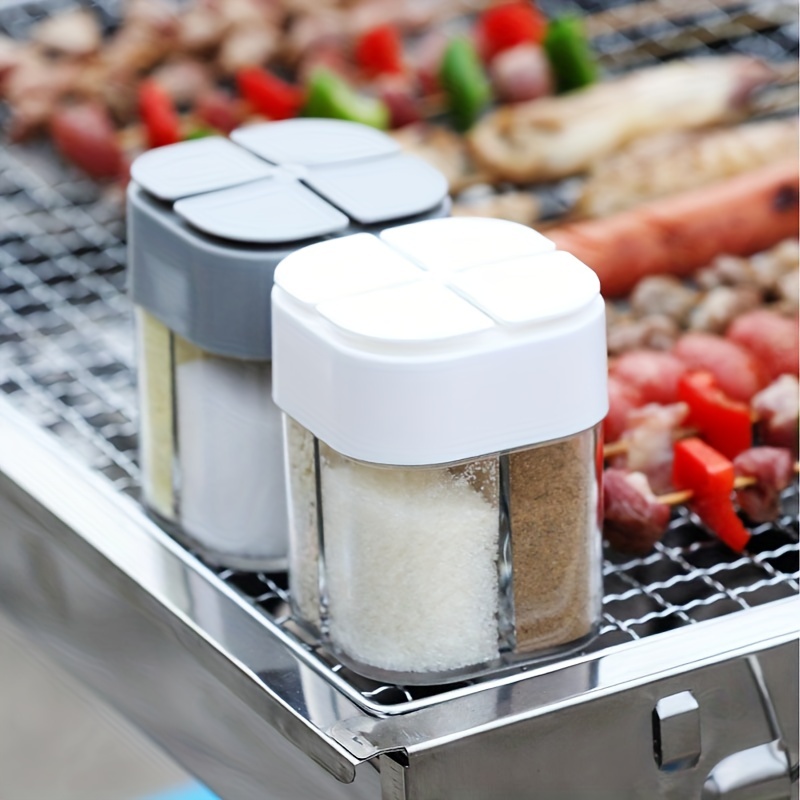 Camping Cooking Organizer - 4in1 Camping Seasoning Shaker Multi-Purpose Spice
