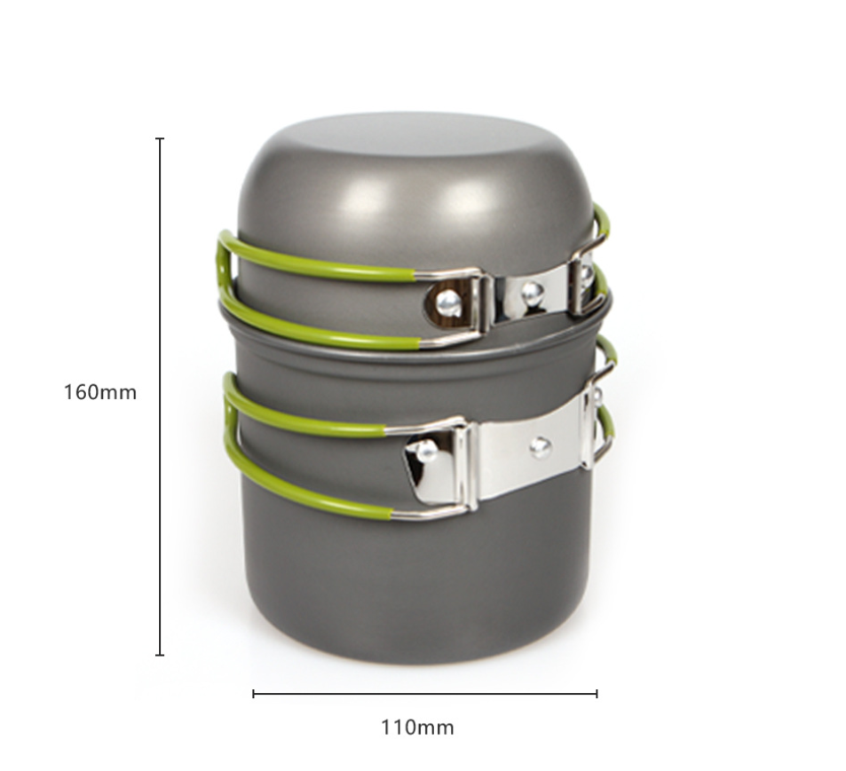 Ultralight Camping Pot Set: Ca – обзор и цена Camping Cooking Plate
