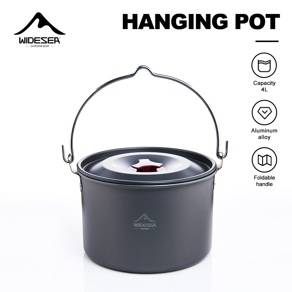 Widesea Hard Anodized Aluminum – обзор и цена Camping Cooking Gear