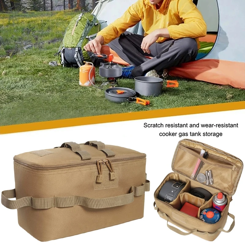 Camping Gas Tank Storage Bag O – обзор и цена Camping Cooking Organizer