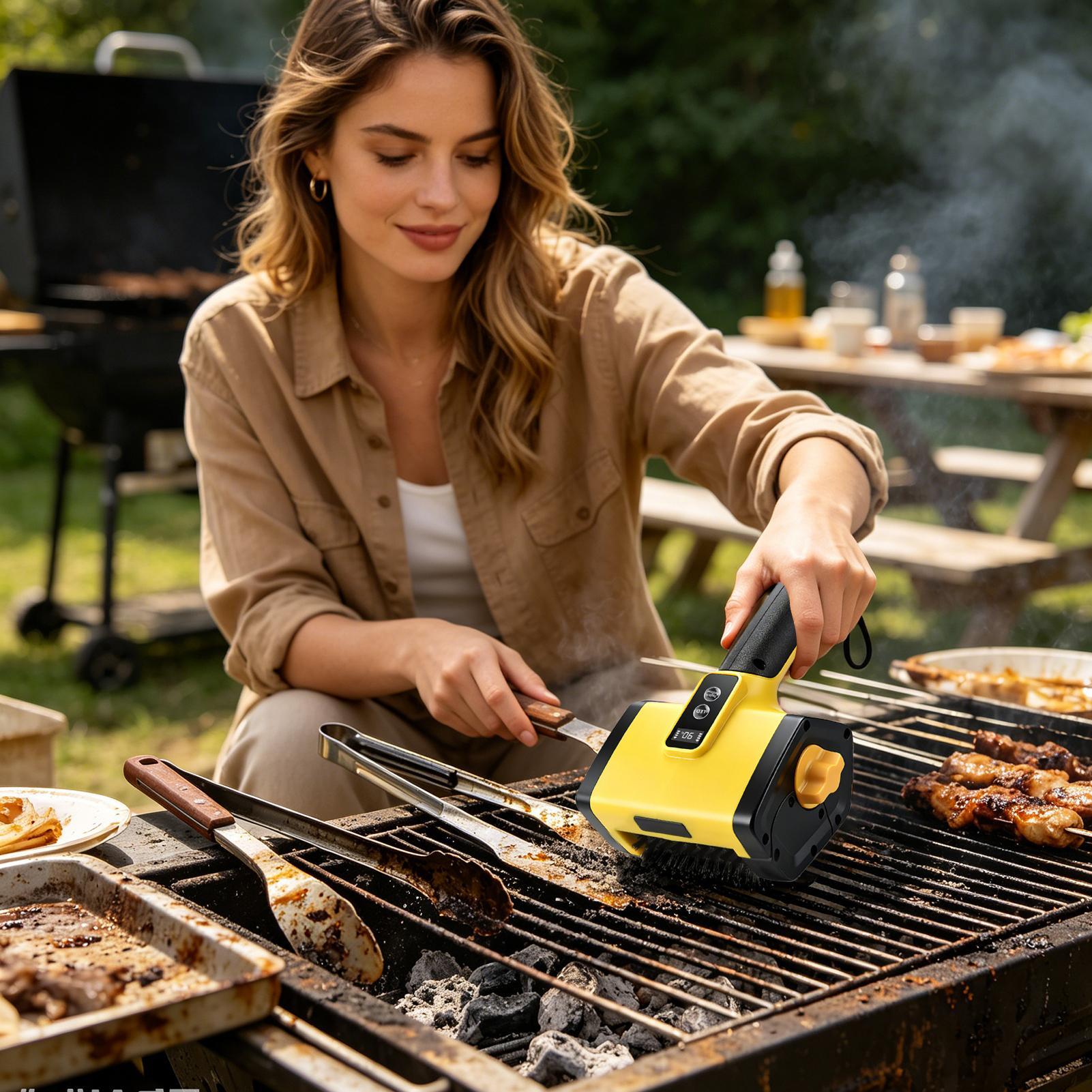 Electric Grill Cleaner 2 Power – обзор и цена Camping Cooking Grate