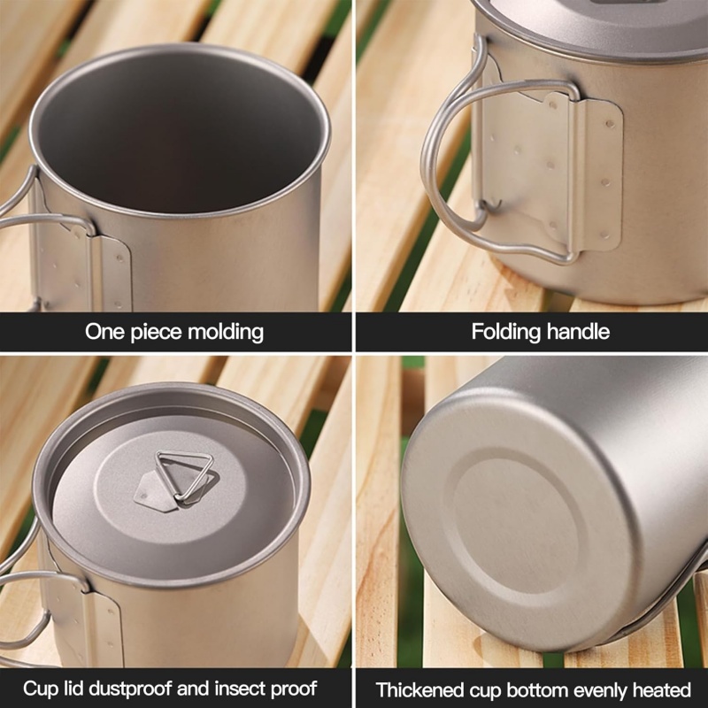 Titanium Camping Mug with Fold – обзор и цена Camping Cooking Organizer