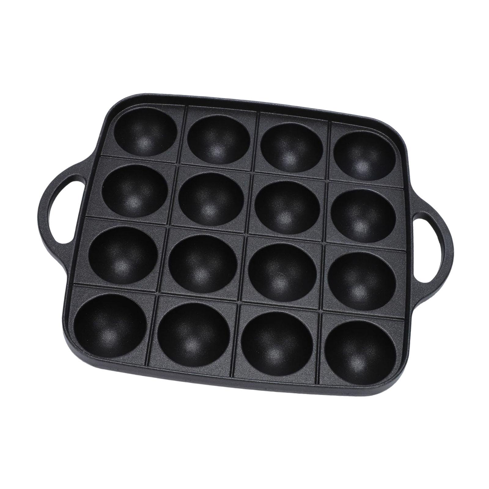 Takoyaki Grill Pan 16 Cavities – обзор и цена Camping Cooking Cast Iron