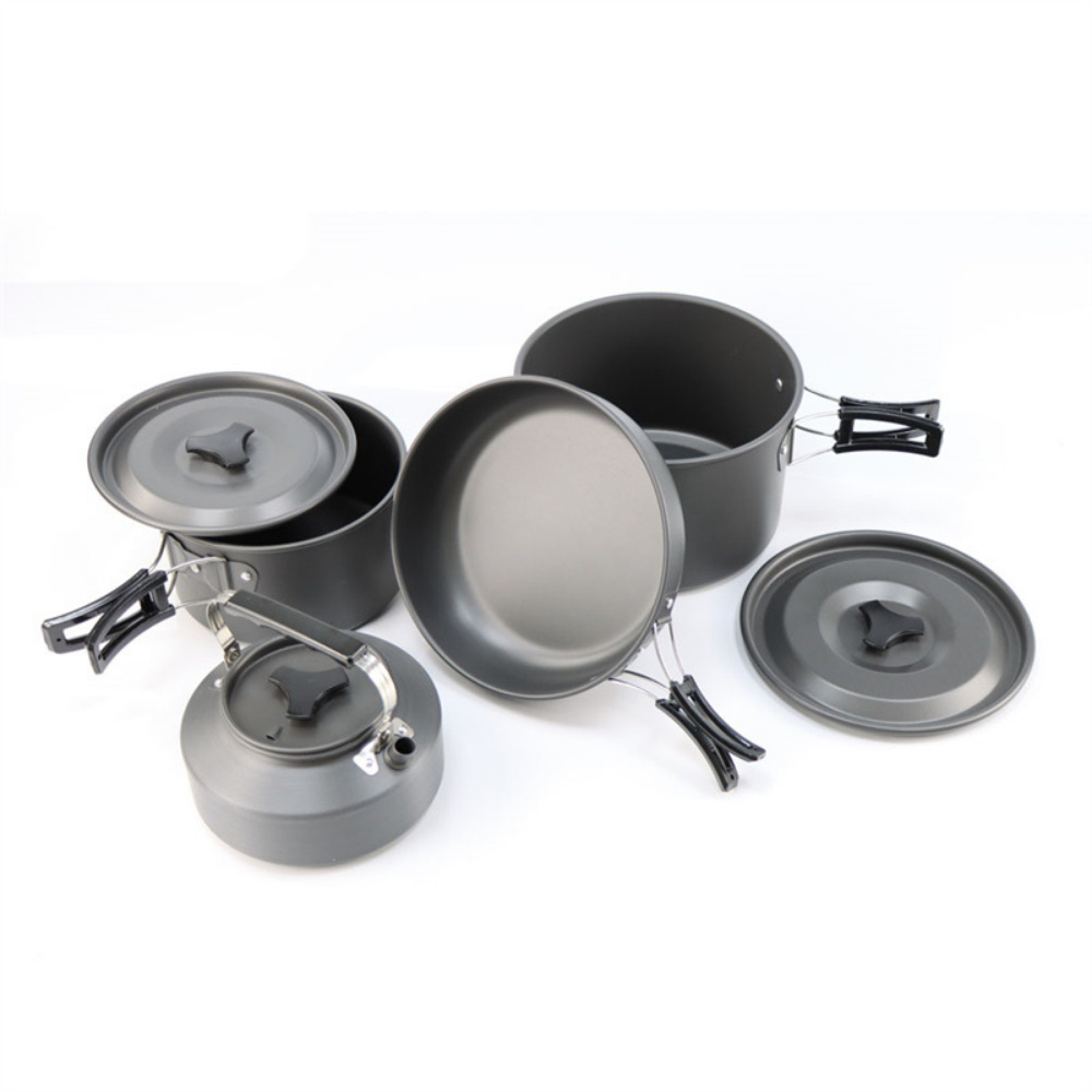 Lightweight Aluminum Alloy Out – обзор и цена Camping Cooking Pot Large