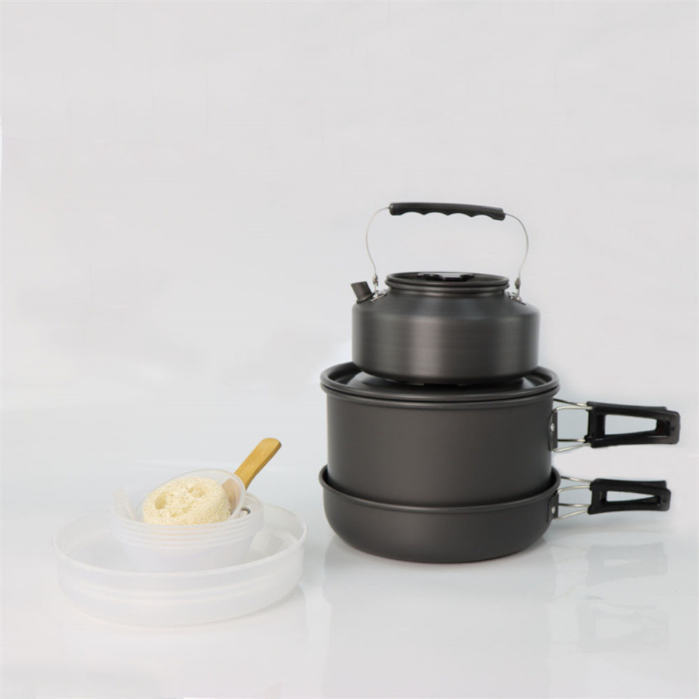 Lightweight Aluminum Alloy Out – обзор и цена Camping Cooking Pot Large