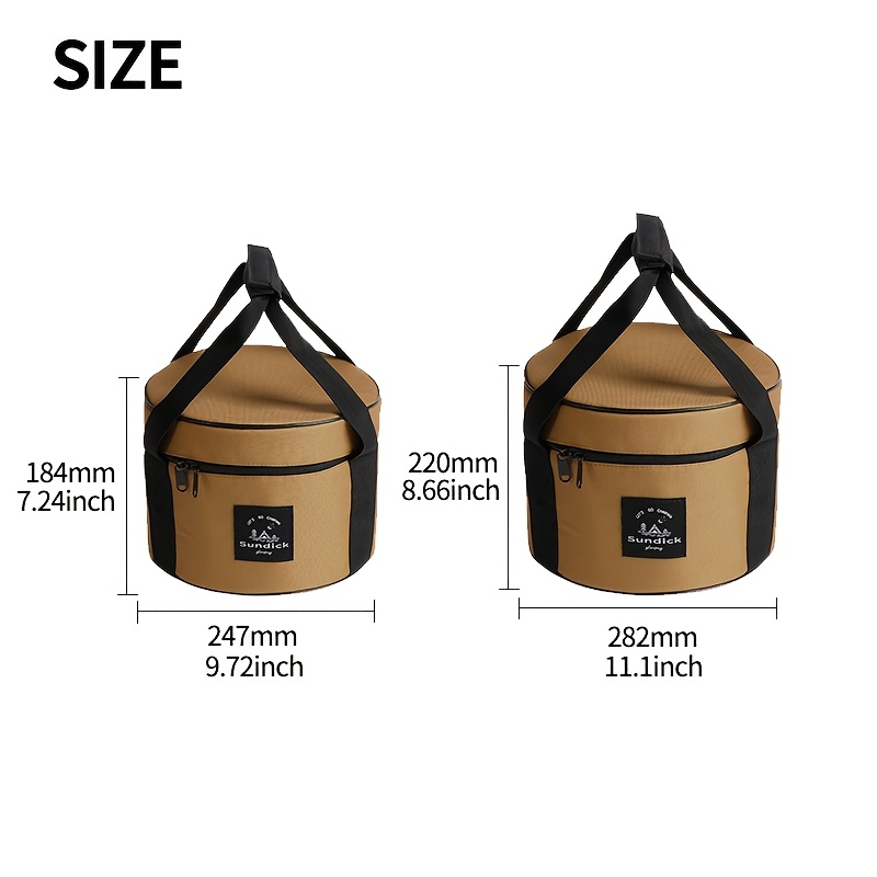 Padded Camping Cookware Storag – обзор и цена Camping Cooking Organizer