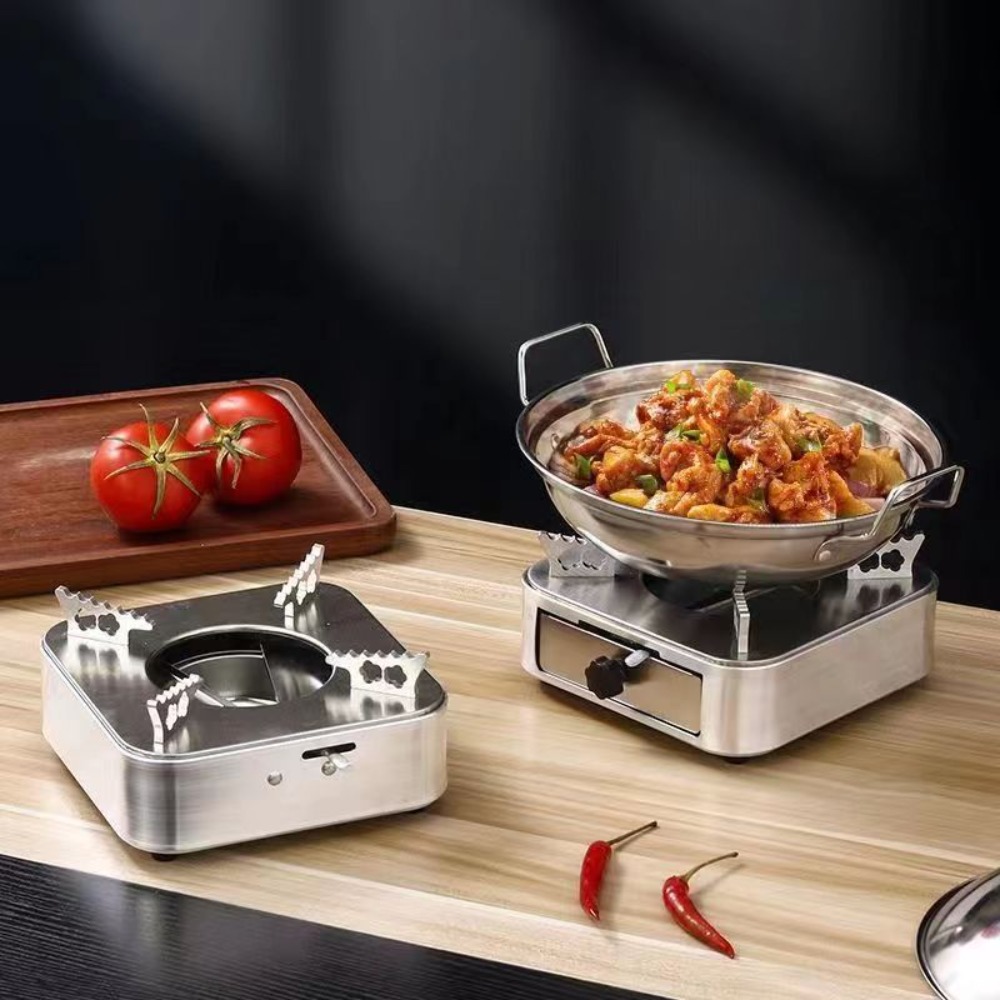 Portable Square Stainless Stee – обзор и цена Camping Cooking Plate