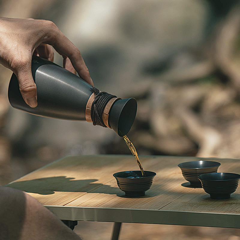 Outdoor Camping Wine Set ALOCS – обзор и цена Vintage Camping Cooking Set