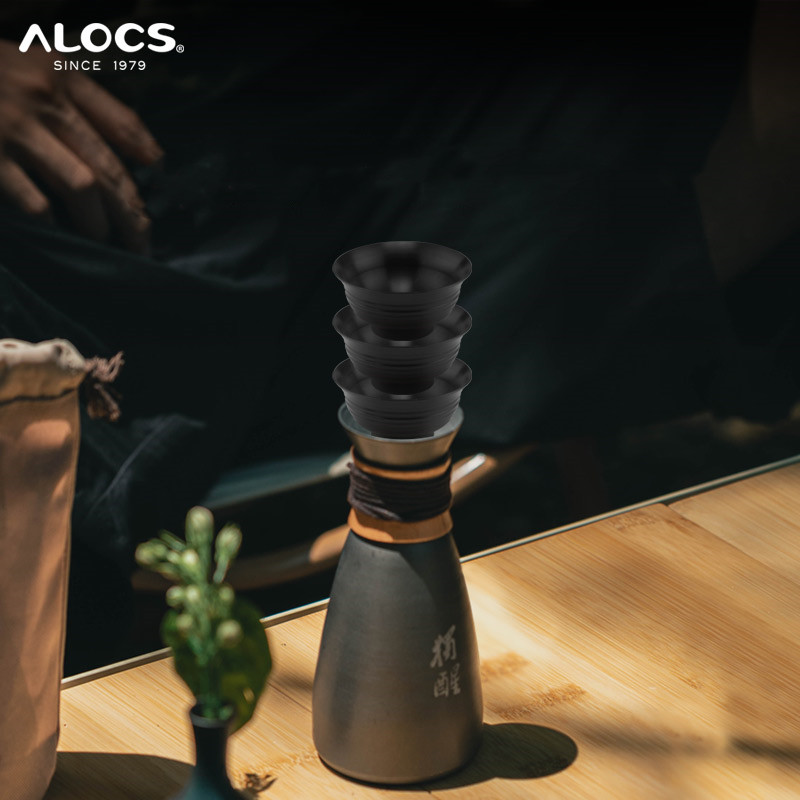 Outdoor Camping Wine Set ALOCS – обзор и цена Vintage Camping Cooking Set