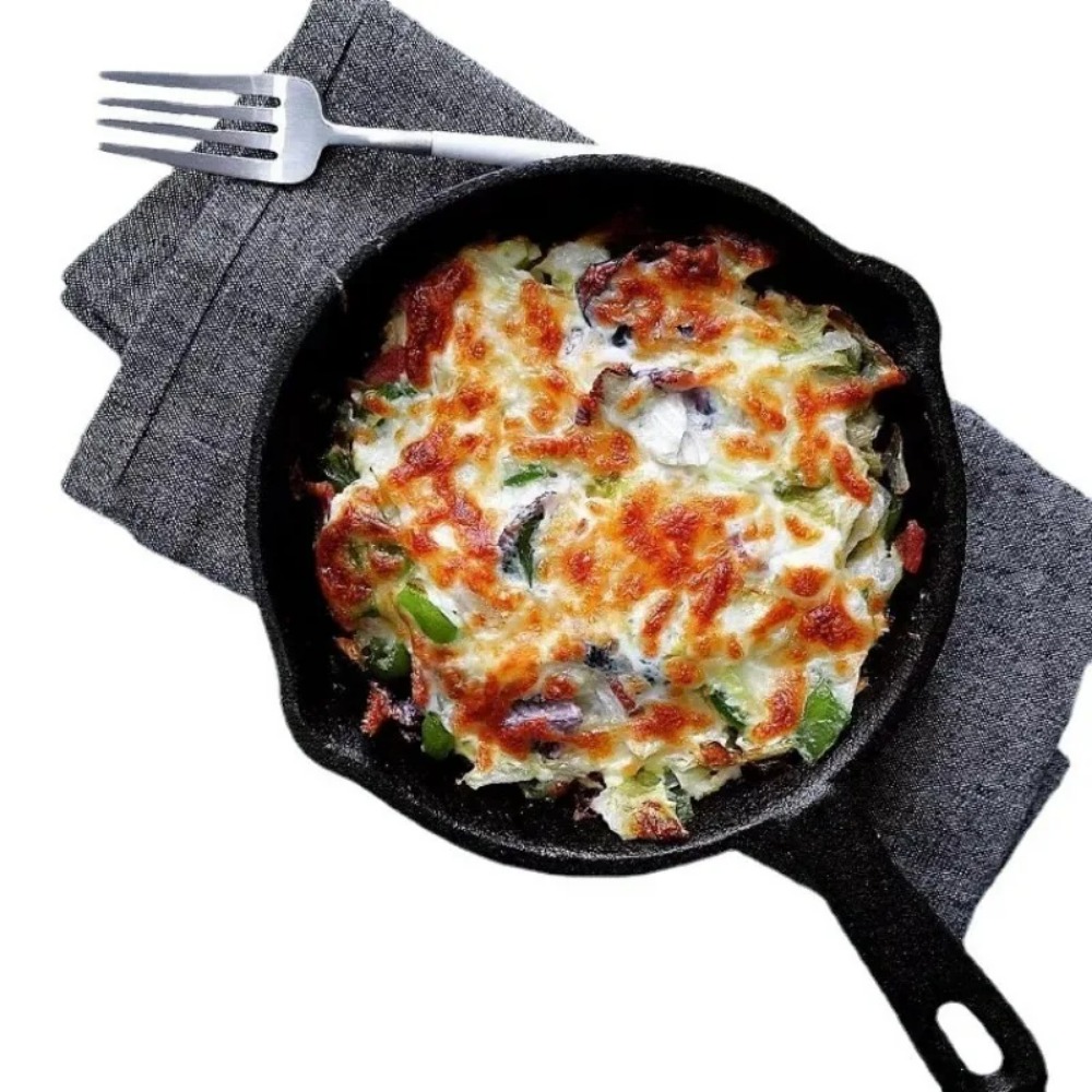 1pcs 20CM Pre-seasoned Oven Sa – обзор и цена Camping Cooking Cast Iron