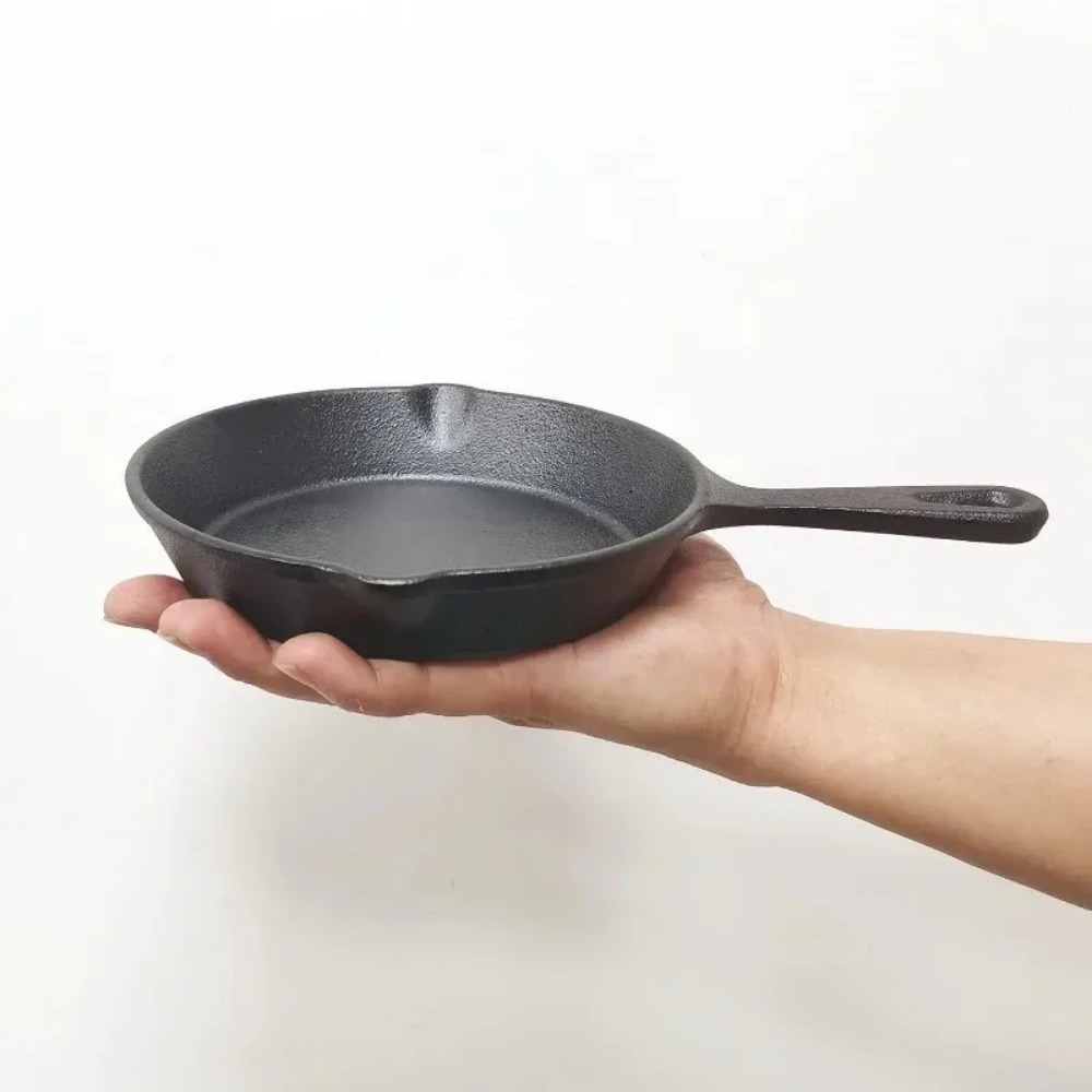 1pcs 20CM Pre-seasoned Oven Sa – обзор и цена Camping Cooking Cast Iron