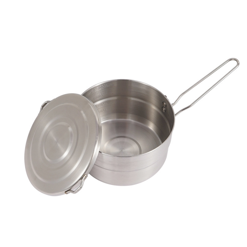 Outdoor Stainless Steel Cookin – обзор и цена Camping Cooking Pot With Lid