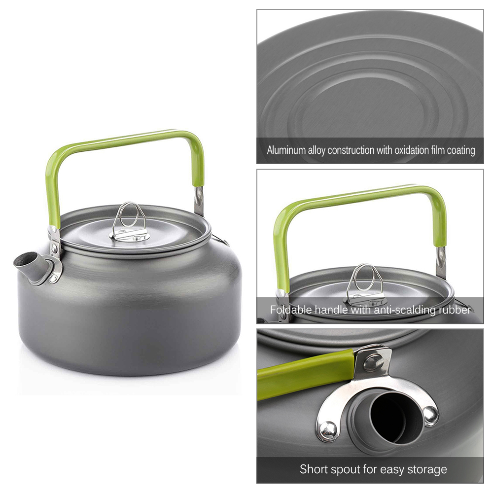 Portable Outdoor Water Kettle  – обзор и цена Camping Cooking Gear