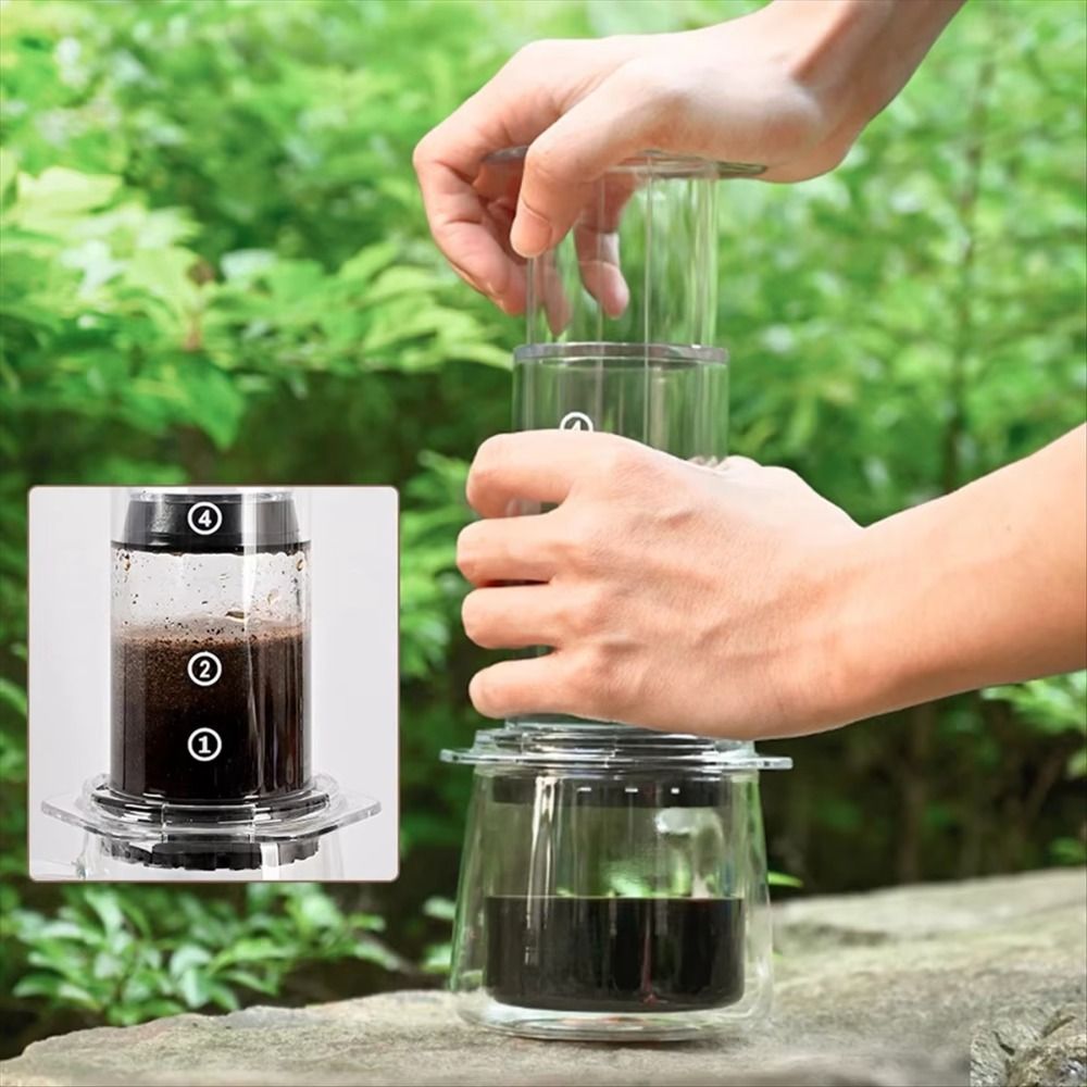 Portable Coffee Kettle French  – обзор и цена Camping Cooking Gear