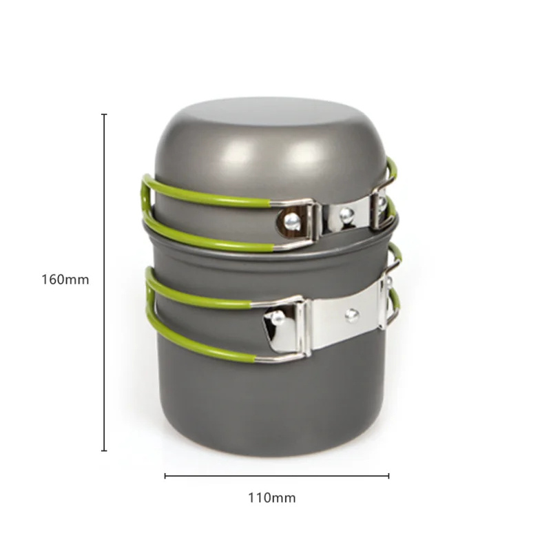 Ultralight Camping Pot Set Out – обзор и цена Camping Cooking Gear