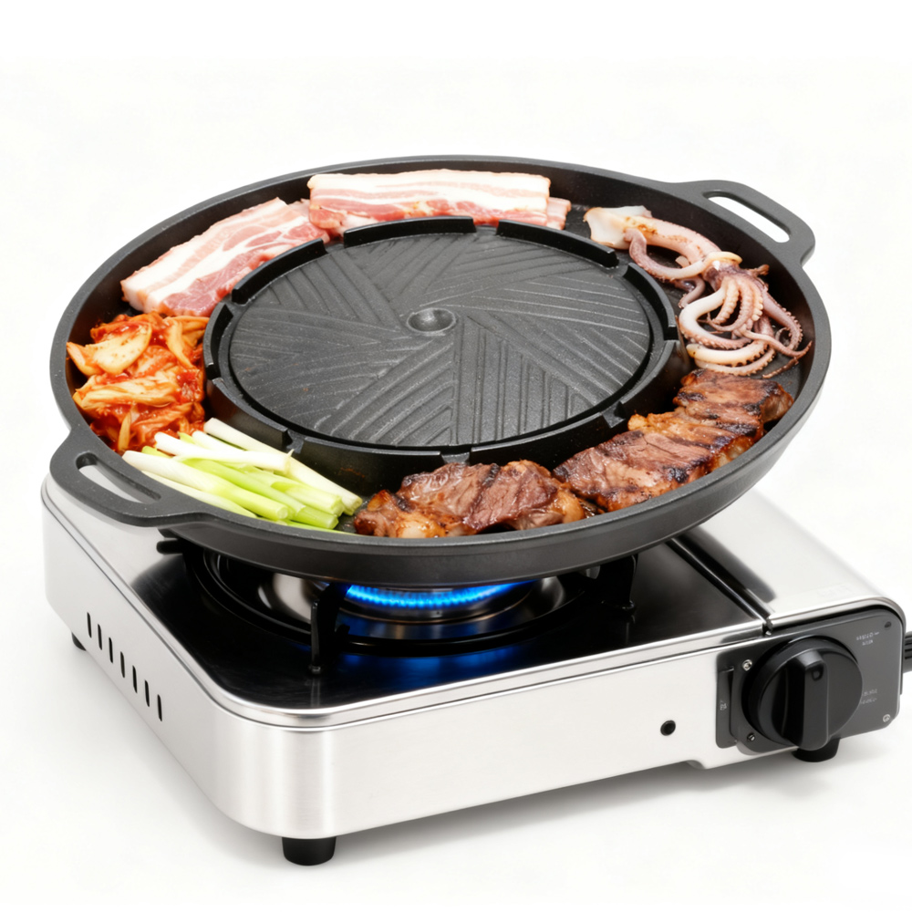 KOSUN Korean BBQ Grill Pan 2 i – обзор и цена Camping Cooking Dishes
