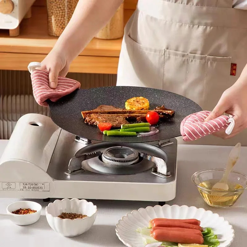 Portable Nonstick Frying Pan O – обзор и цена Camping Cooking Cast Iron