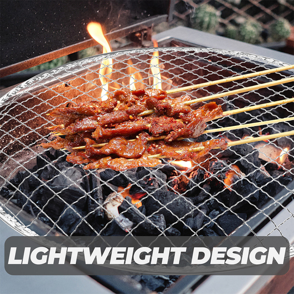10Pcs Bbq Grill Mesh Fire Pit  – обзор и цена Camping Cooking Grate