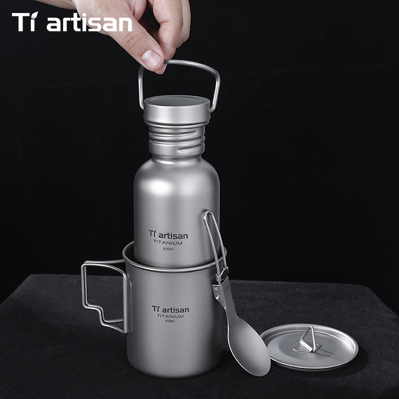 Tiartisan Titanium Cookware 3- – обзор и цена Camping Cooking Organizer