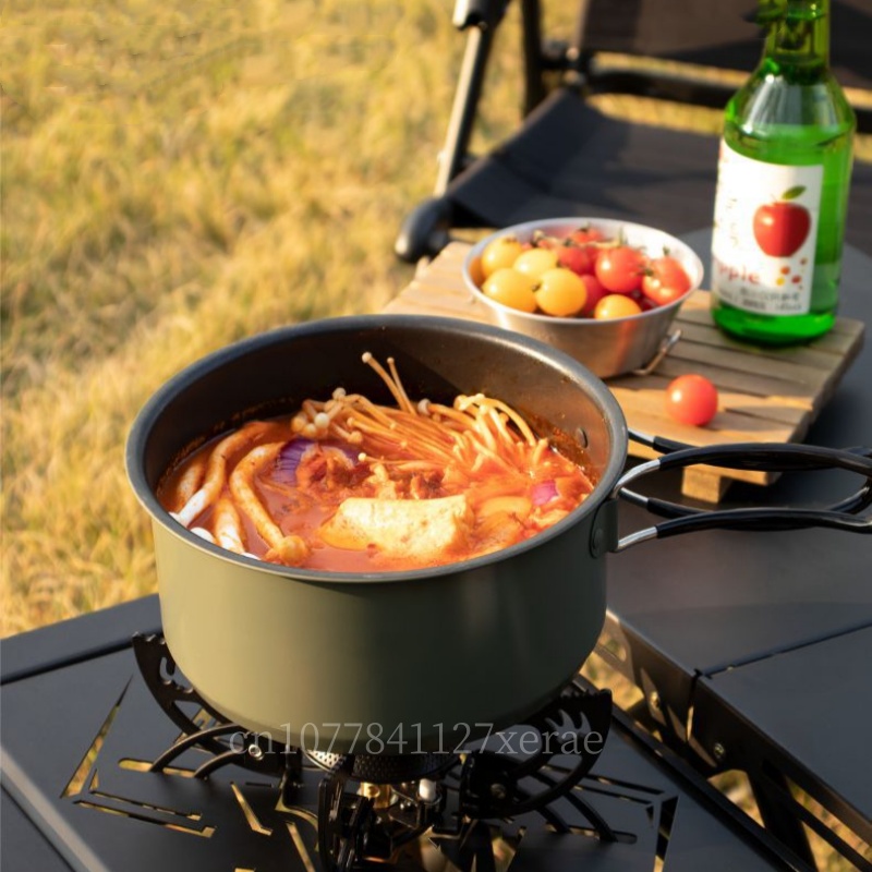 0.9L/1.2L/2.2L/3.5L 4pcs Outdo – обзор и цена Camping Cooking Pot Large