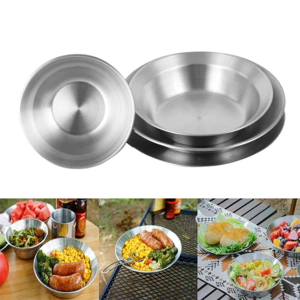 Stainless Steel Dinnerware Set – обзор и цена Camping Cooking Dishes