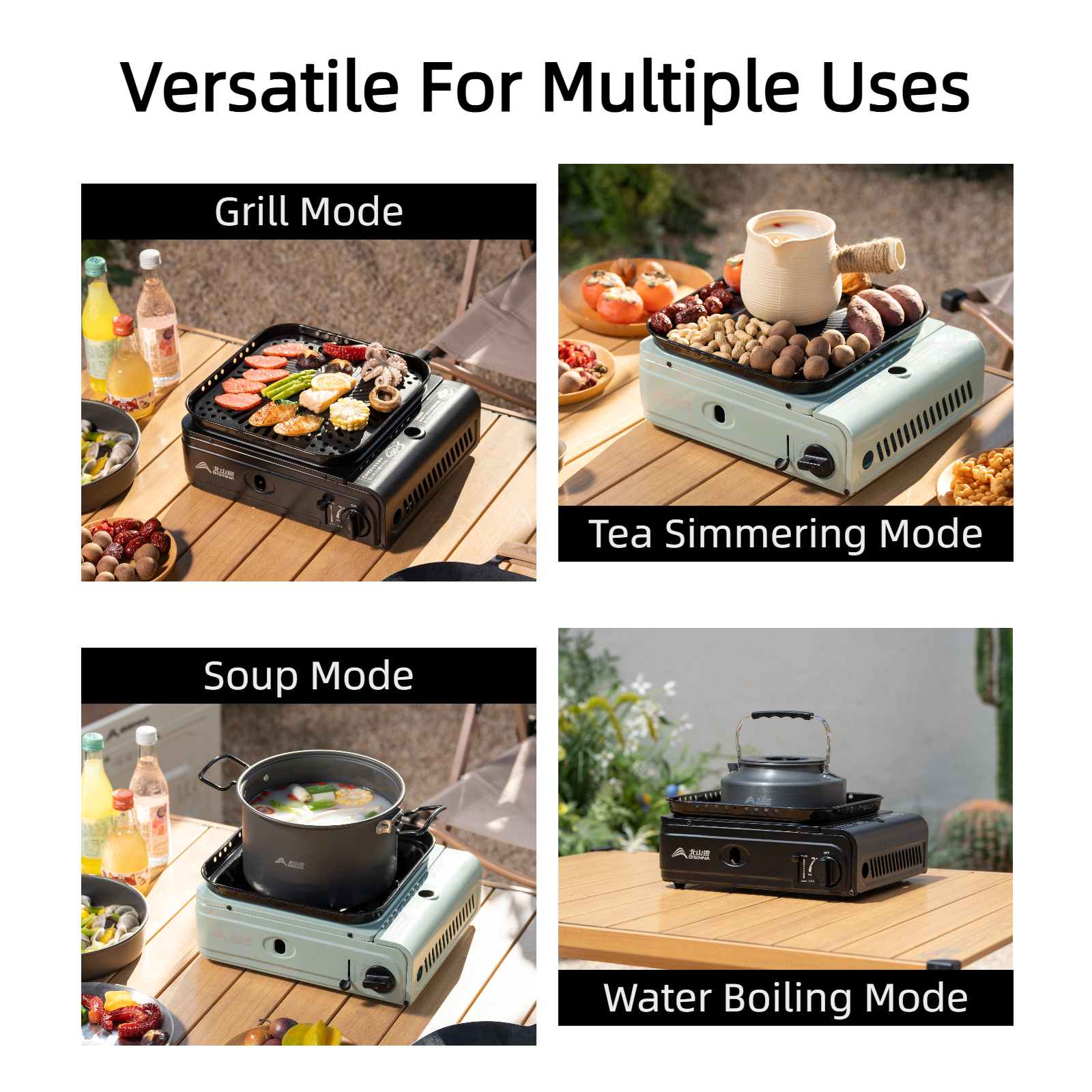 BISINNA Camping Gas Stove Port – обзор и цена Camping Cooking Dishes