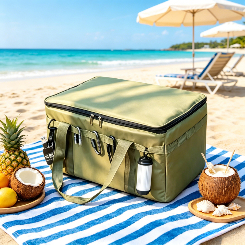 42L Army Green Waterproof Tact – обзор и цена Camping Cooking Organizer