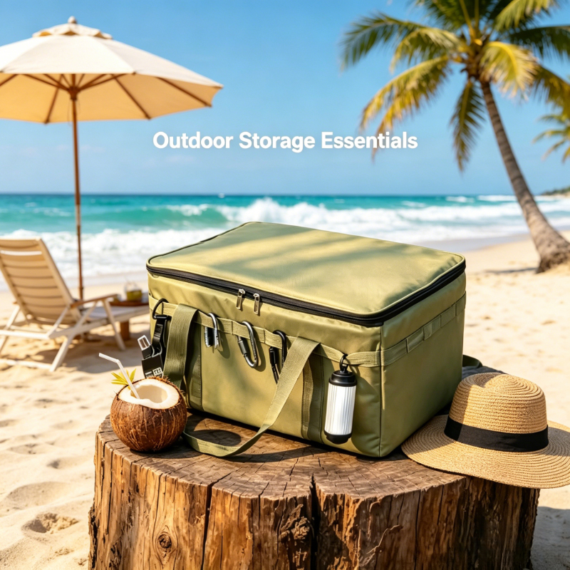 42L Army Green Waterproof Tact – обзор и цена Camping Cooking Organizer