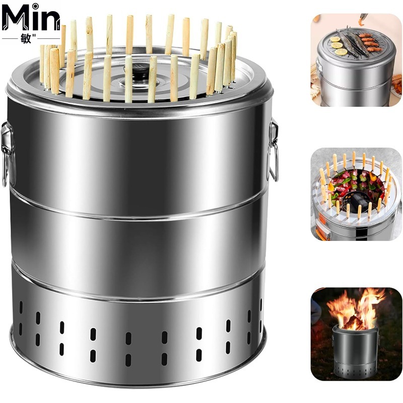 Portable Stainless Steel Wrap- – обзор и цена Camping Cooking Grate