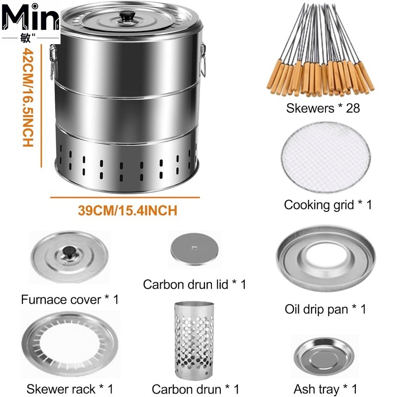 Portable Stainless Steel Wrap- – обзор и цена Camping Cooking Grate