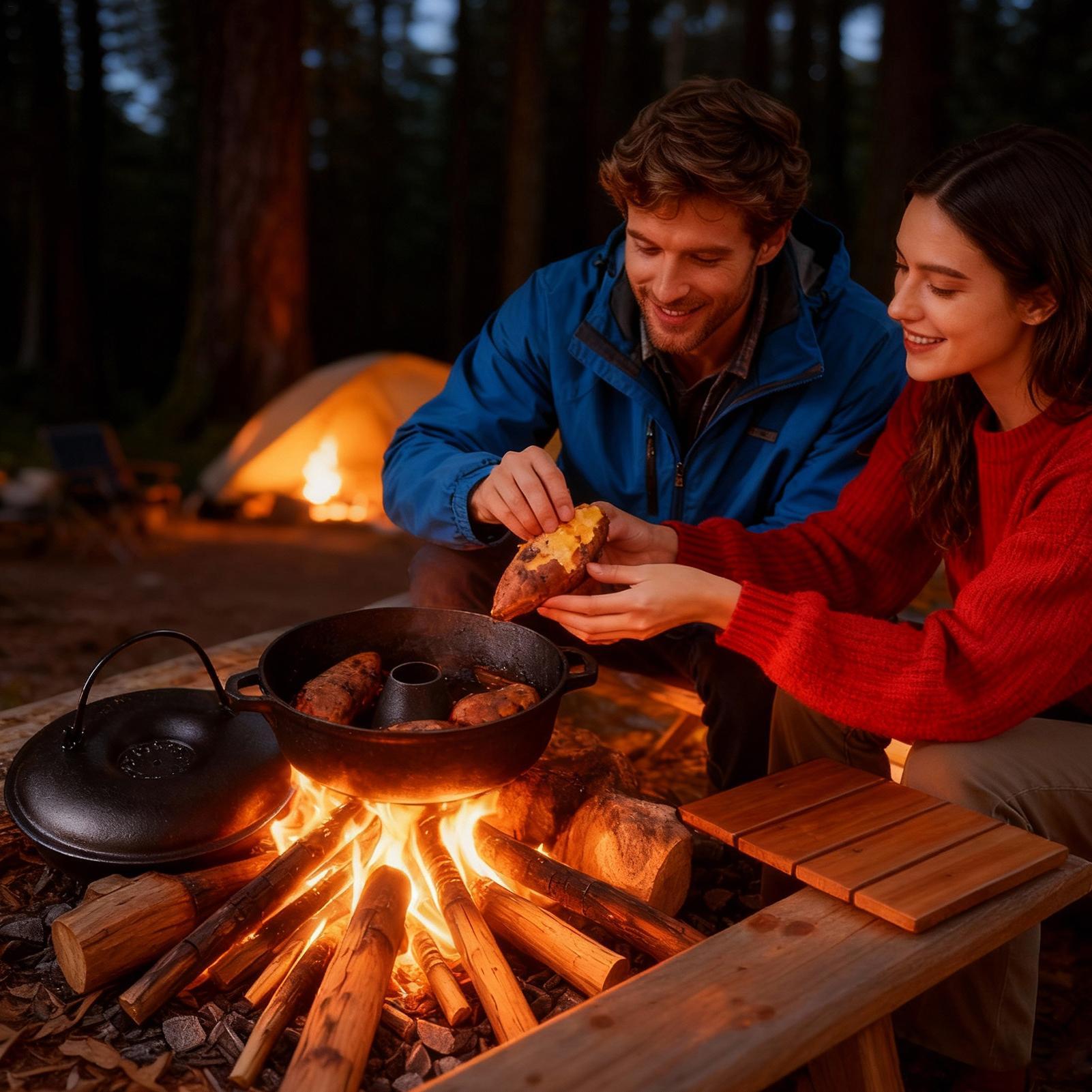 Cast Iron Cauldron For Cooking – обзор и цена Camping Cooking Ovens