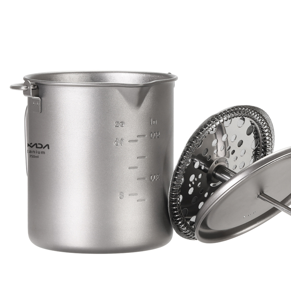 Ti Coffee Cup Lixada 750ml Tit – обзор и цена Camping Cooking Pot With Lid