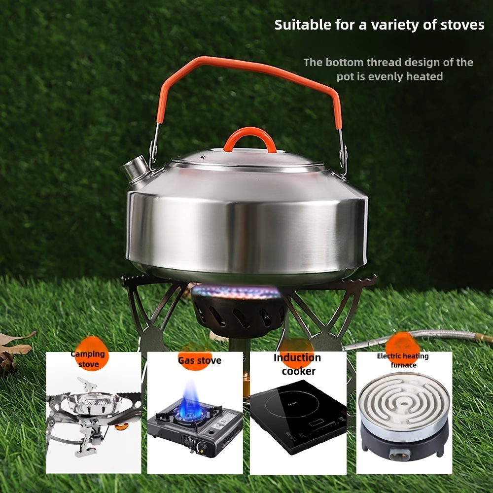 Durable Stainless Steel Campin – обзор и цена Camping Cooking Pot Large