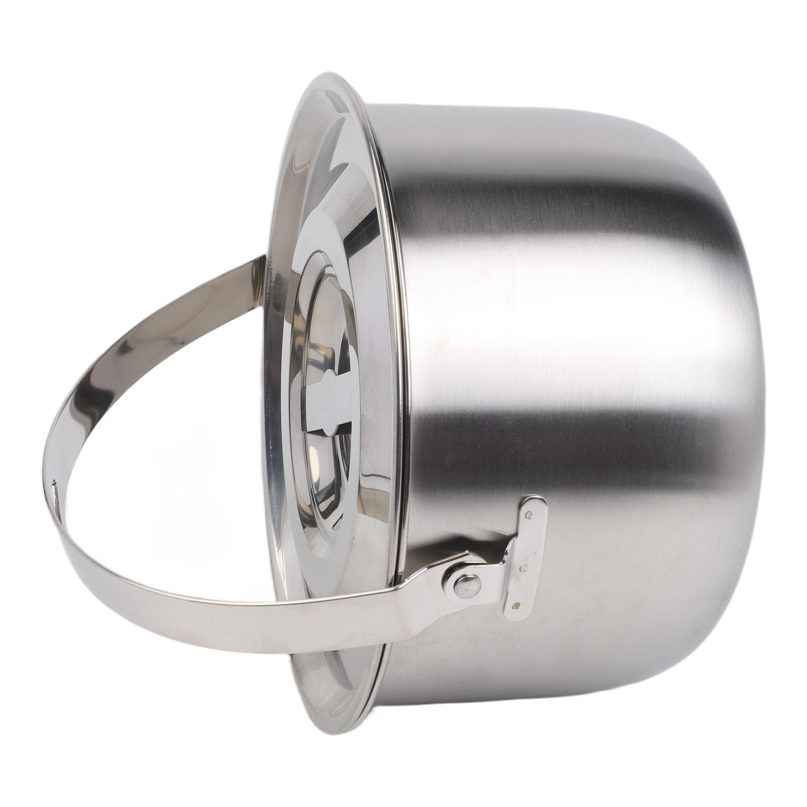 Stainless Steel Camping Pot wi – обзор и цена Camping Cooking Pot With Lid