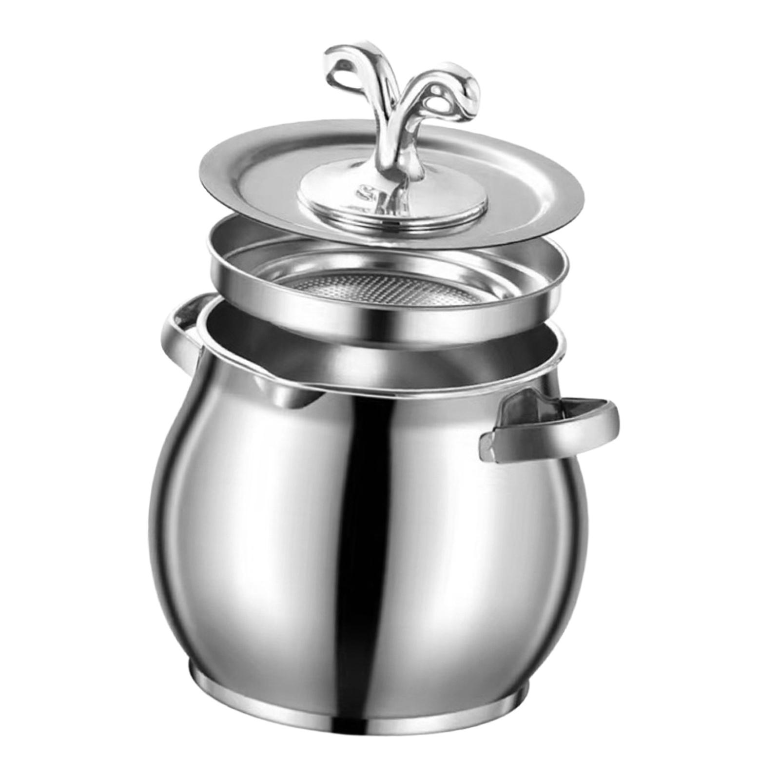 Lard Container Pot with Dust A – обзор и цена Camping Cooking Pot With Lid