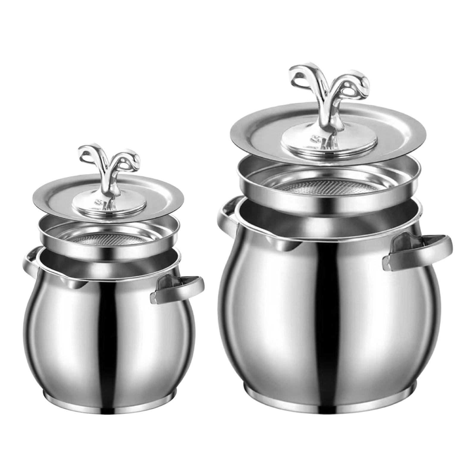Lard Container Pot with Dust A – обзор и цена Camping Cooking Pot With Lid
