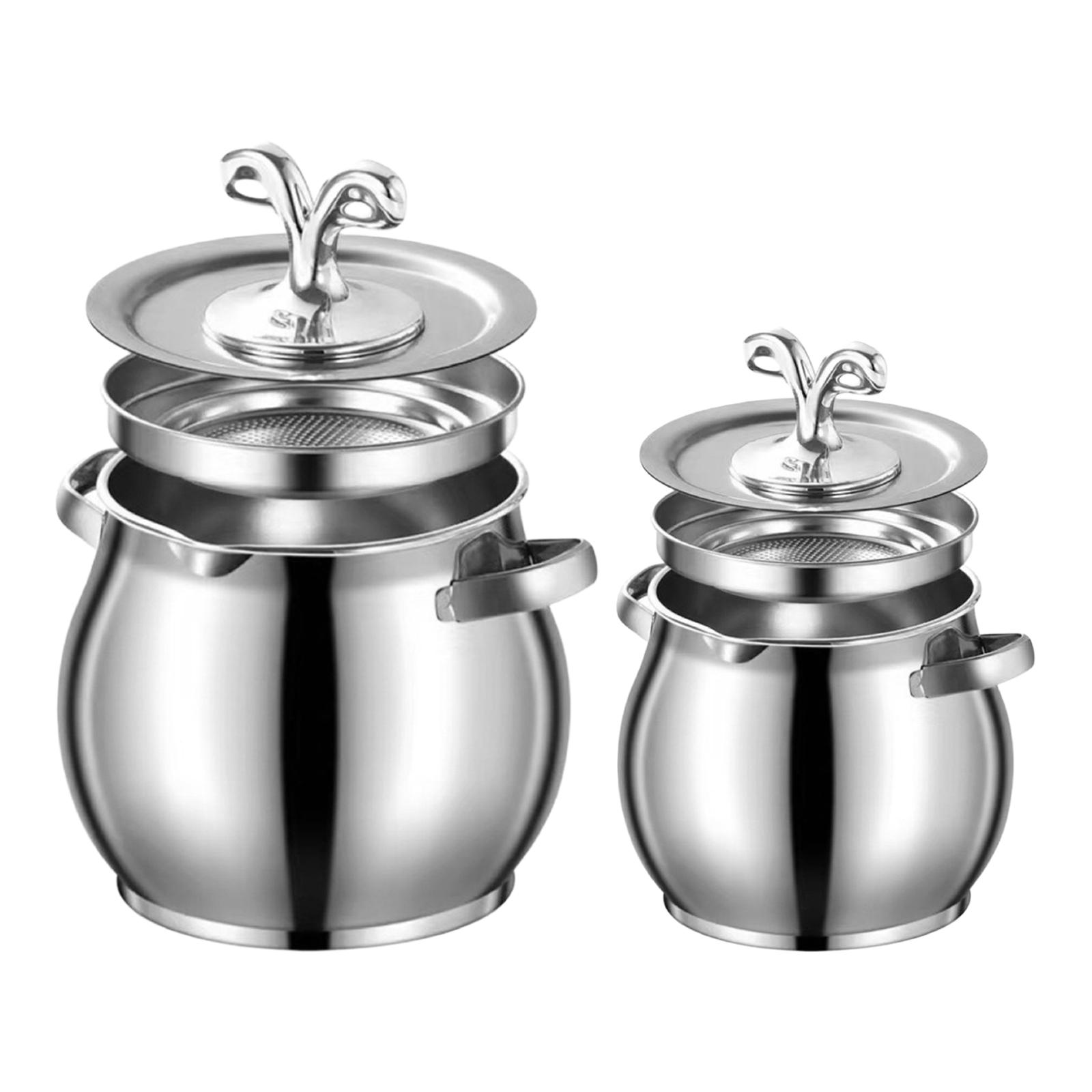 Lard Container Pot with Dust A – обзор и цена Camping Cooking Pot With Lid
