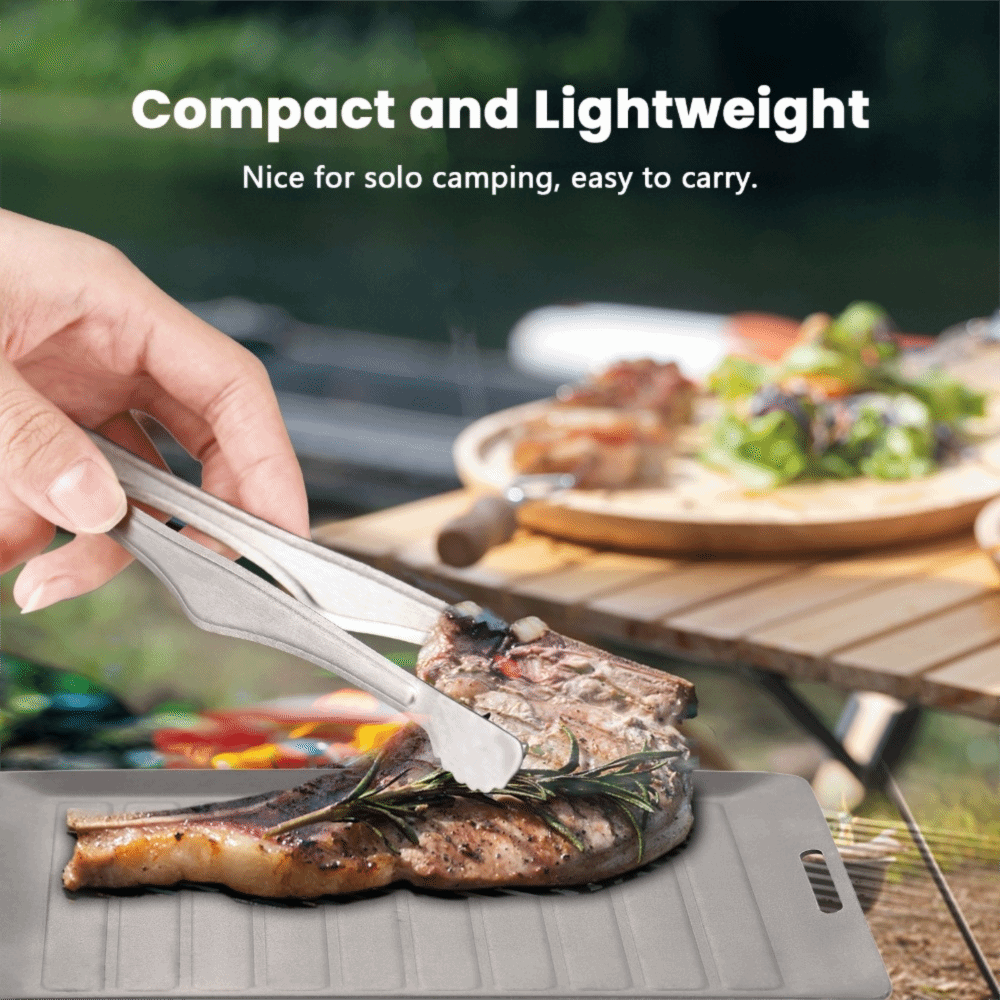 Durable Titanium Camping Grill – обзор и цена Camping Cooking Griddle