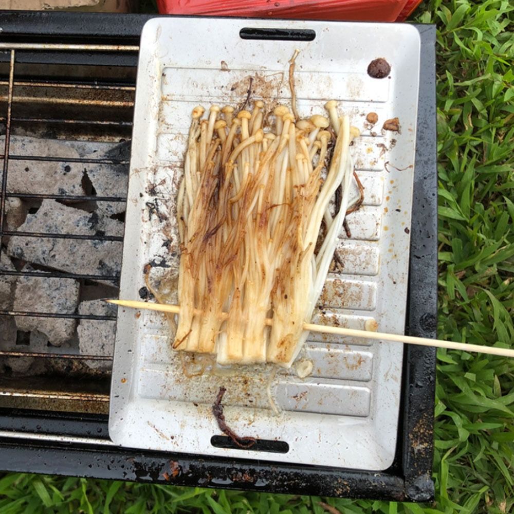 Durable Titanium Camping Grill – обзор и цена Camping Cooking Griddle