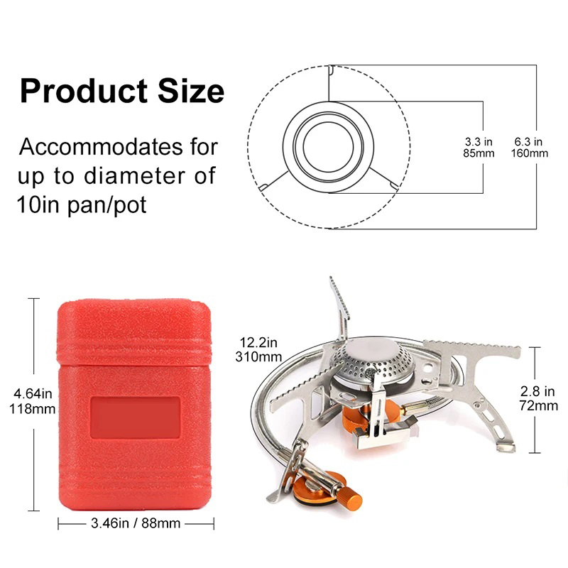 Camping Gas Stove Portable Fol – обзор и цена Camping Cooking Fuel