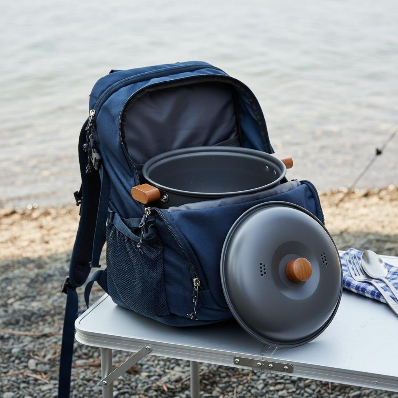 Outdoor Cooking Pot Large Capa – обзор и цена Camping Cooking Pot Large