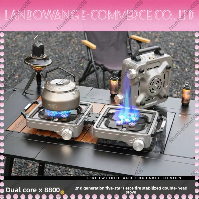 Outdoor Dual Burner High Power – обзор и цена Camping Cooking Fuel