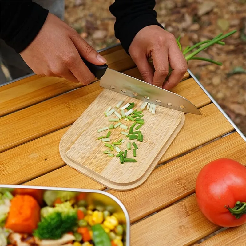 304 Stainless Steel Lunch Box  – обзор и цена Camping Cooking Organizer
