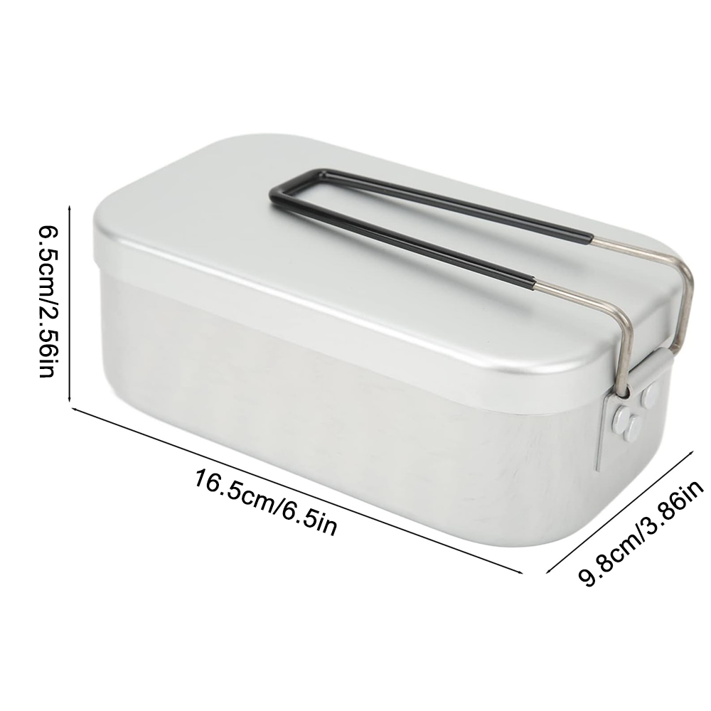 800ML Aluminum Lunch Boxes Out – обзор и цена Camping Cooking Organizer