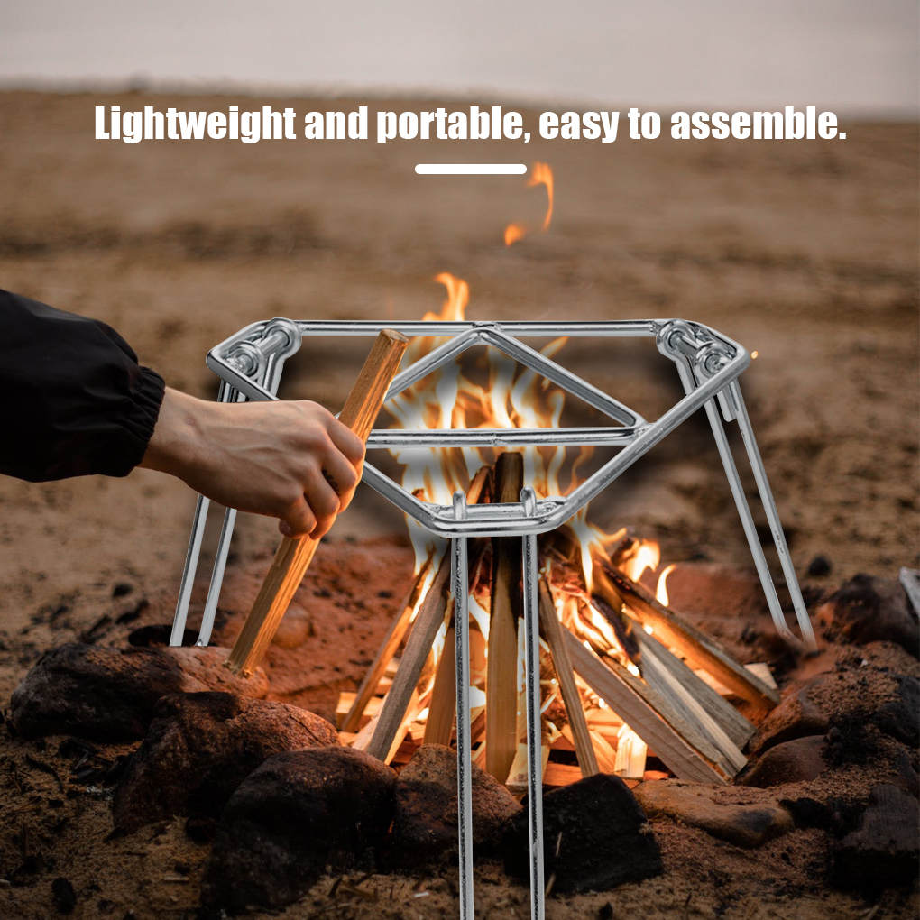 Stainless Steel Campfire Rack  – обзор и цена Camping Cooking Grate