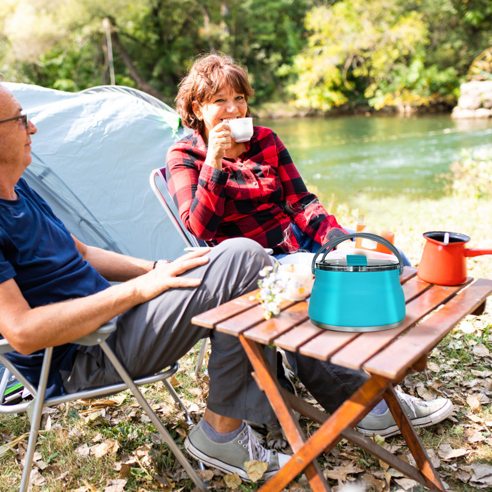 1L Outdoor Silicone Kettle  Ca – обзор и цена Camping Cooking Gifts