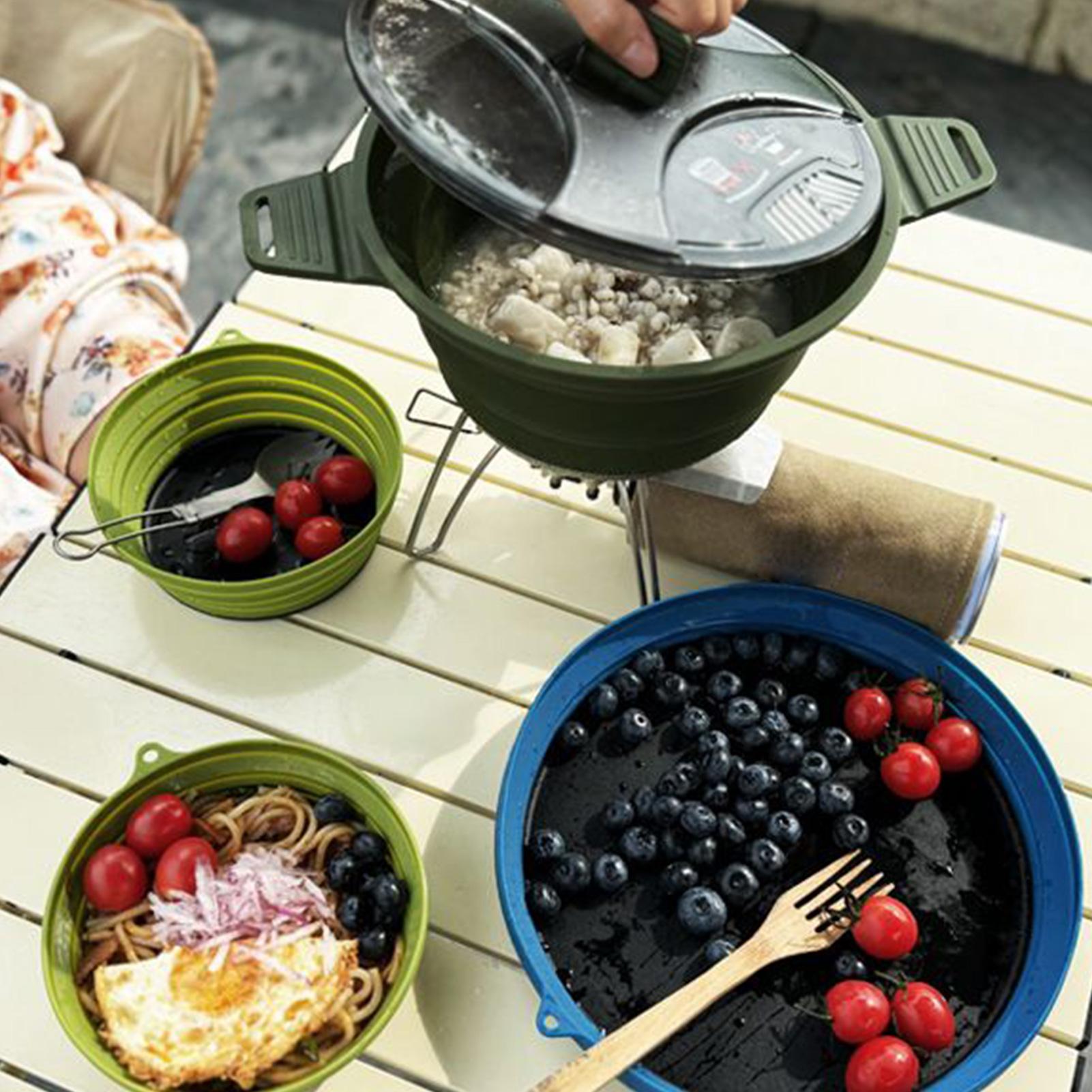Camping Cooking Set Folding Ca – обзор и цена Camping Cooking Dishes
