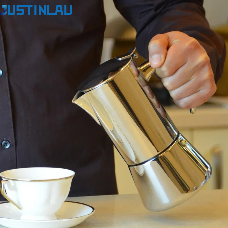 JUSTINLAU Moka Pots 200ml/300m – обзор и цена Camping Cooking Gear